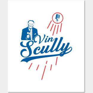 Vin Scully Posters and Art